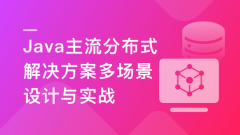 Java主流分布式解决方案多场景设计与实战【完结】