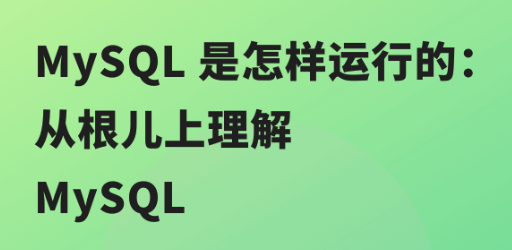 MySQL 是怎样运行的：从根儿上理解 MySQL