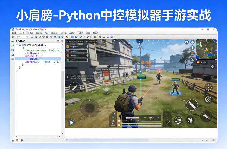 Python中控模拟器手游实战