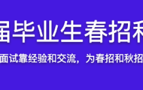 Java工程师岗 应届毕业生春招和秋招项目面试课【完结】