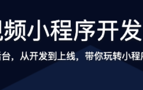 Spring Boot短视频小程序开发 全栈式实战项目【完结】