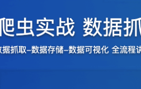 移动端Python爬虫实战 数据抓取+数据可视化【完结】