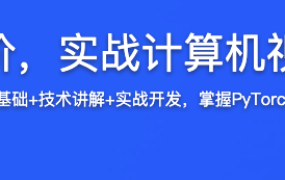 PyTorch入门到进阶，实战计算机视觉与自然语言处理【完结】