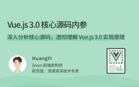 Vue.js 3.0 核心源码内参【完结】