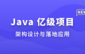 Java 亿级项目架构设计与落地应用【完结】