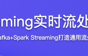 Spark Streaming 实时流处理项目实战 【完结】