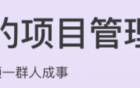 雷蓓蓓的项目管理实战课